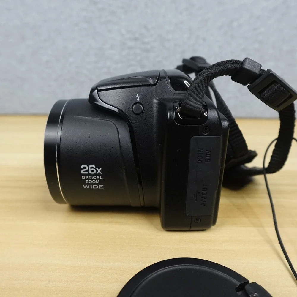 Nikon Coolpix L330 20.2MP Digital Bridge Camera 26x Optical Zoom Black - Tested